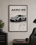 Porsche 991 GT3 Touring Poster